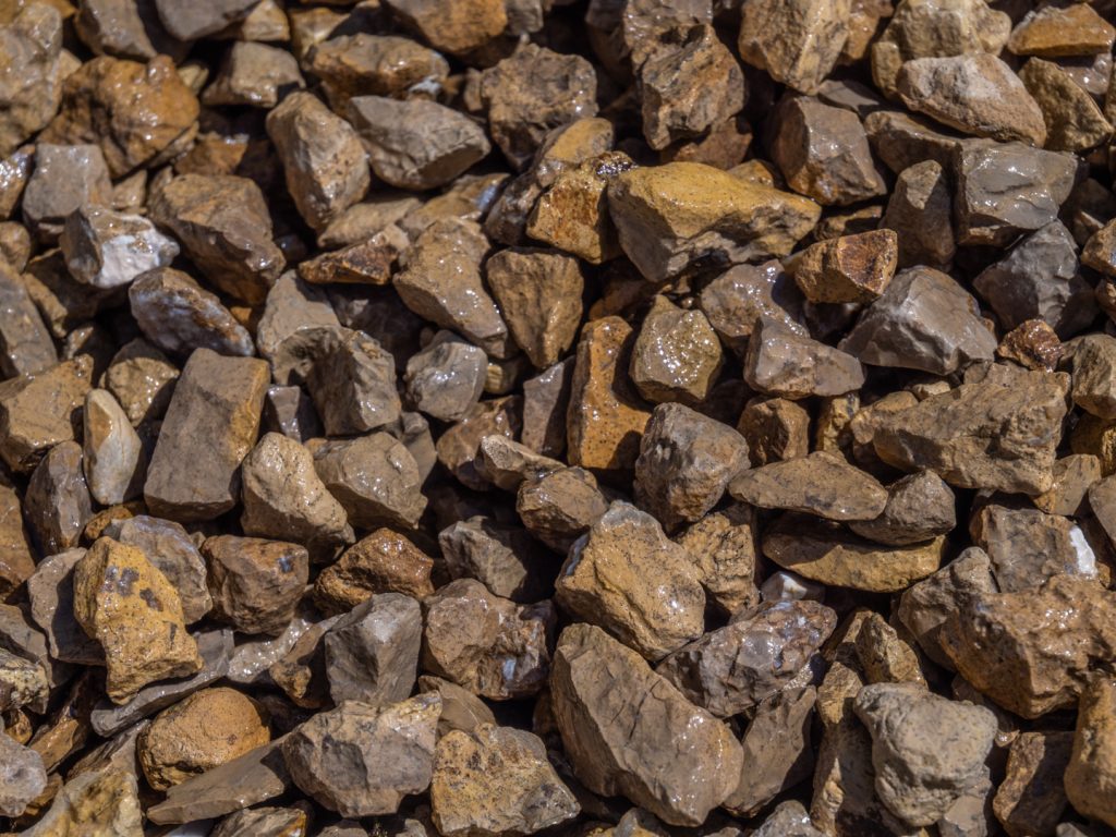 Golden Gravel 20mm Fife Plant, Alnwick, Northumberland.